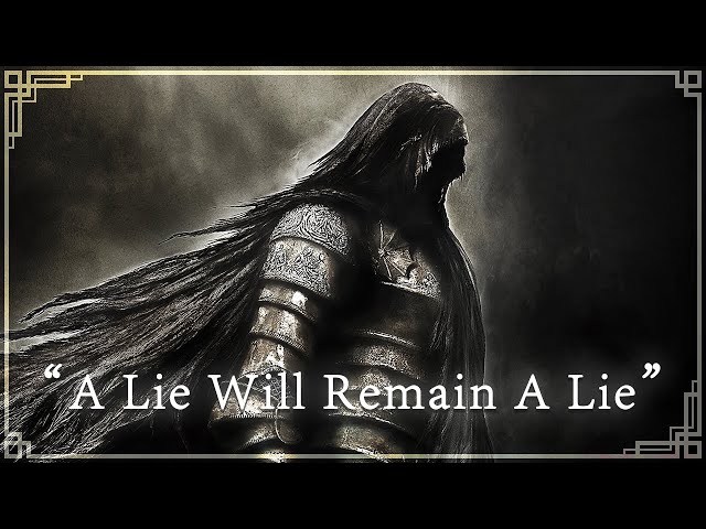 Dark Souls 2: "A Lie Will Remain A Lie" | Aldia, Scholar of The First Sin Cover