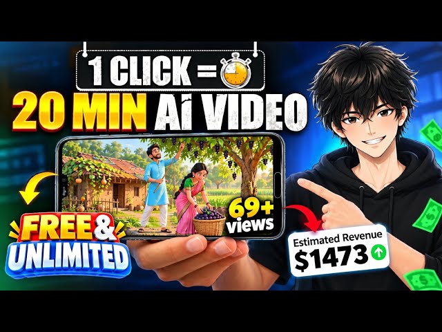 Create 20-Minute Long AI Story Videos for FREE 🤯 | Master Prompt Method