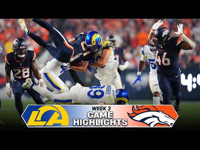Los Angeles Rams vs Denver Broncos Game Highlights | 2026 NFL Season Week 3