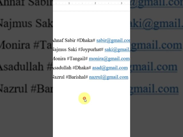How to Convert Text to Table in Word | MS Word Table Tutorial | Text to Table in MS Word