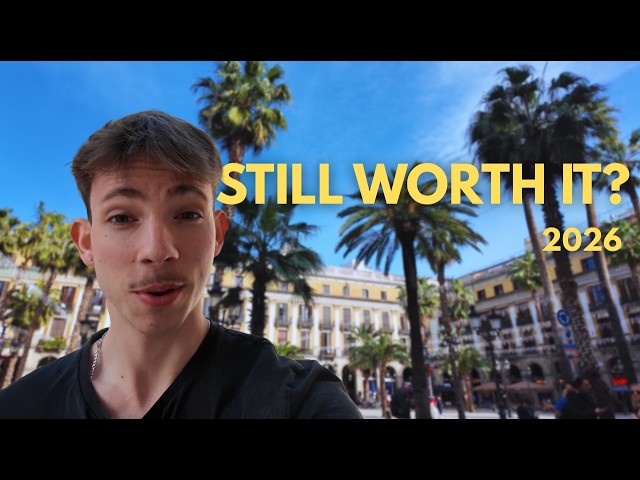 Erasmus in Barcelona 2026: Is it REALLY worth it? (Housing, Skate & ZERO Exams) 🇪🇸
