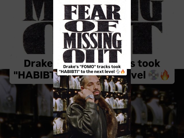 #Drake adding four "FOMO" tracks to "HABIBTI" gave us a new appreciation for the album 💿🔥