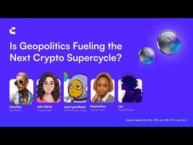 Is Geopolitics Fueling the Next Crypto Supercycle?
