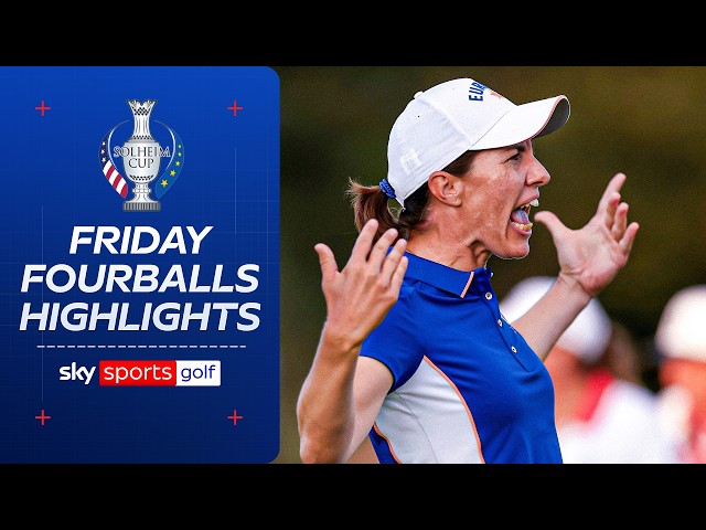 Things couldn't get any closer! 😱 | Friday Foursomes Highlights | Solheim Cup