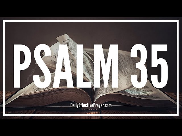 Prayer Against Unjust Enemies | Psalm 35 | Bible Word Of God (Audio Bible Psalms)