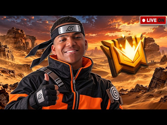 💜 SOLO RANK 💜 JOGANDO RANKEADA E 10 BOOYAH HOJE! 💜 FREE FIRE AO VIVO 💜 GAARA CLASH 💜
