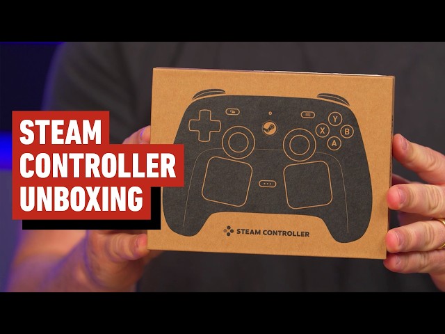 The New Steam Controller Unboxing