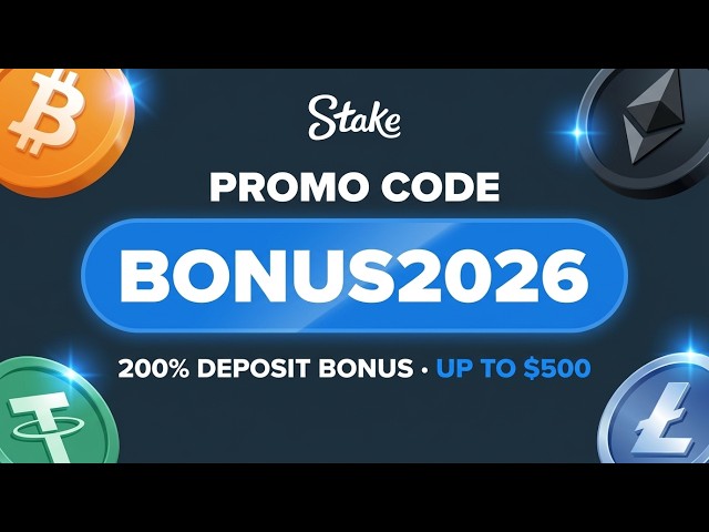Stake Promo Code "BONUS2026" — Welcome Bonus & VIP Rewards 2026