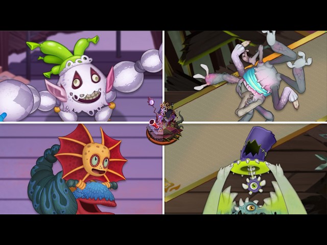 Paironormal Carnival Wave 6 - All Monster Sounds & Animations (My Singing Monsters)