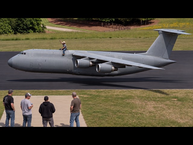 These RC Planes Have a Real Engine and Are Bigger Than You Can Imagine