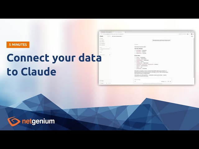 NET Genium Online: every instance is an MCP server for your AI agent