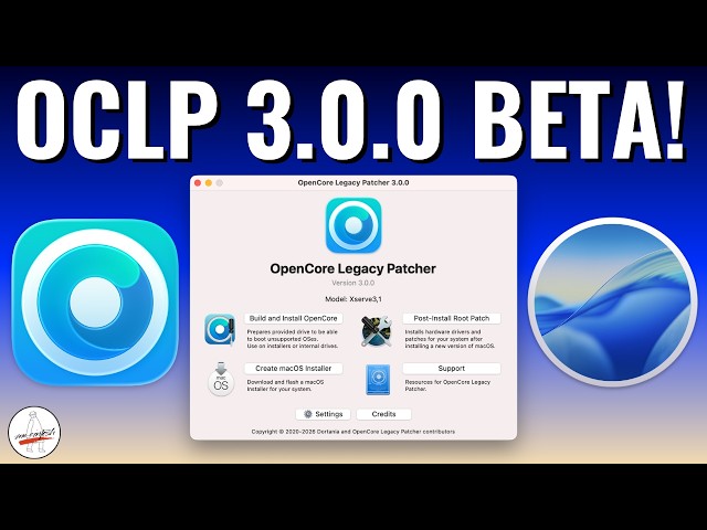 OCLP 3.0.0 BETA IS HERE WITH TAHOE SUPPORT!!!!