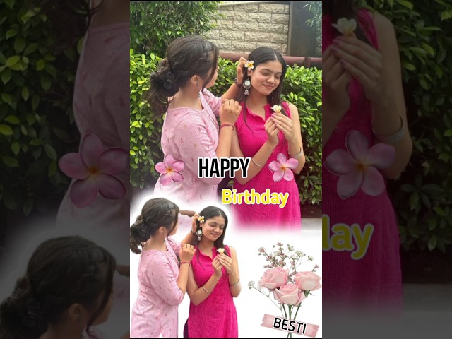 Birthday Bestie Video Editing 🎂💖 | PART 1 | Trending Birthday Edit 🔥 #viral #shorts #trending  #edit