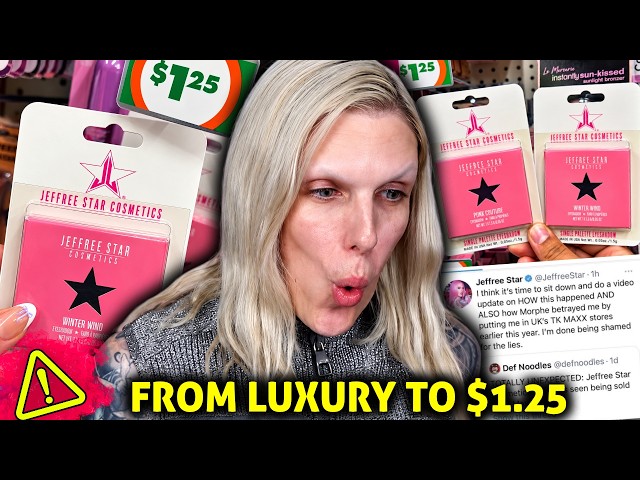 Jeffree Star Dragged Brands for TJ Maxx… Now He’s at DOLLAR TREE!