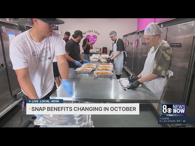 SNAP benefits changing in October: What Nevadans need to know