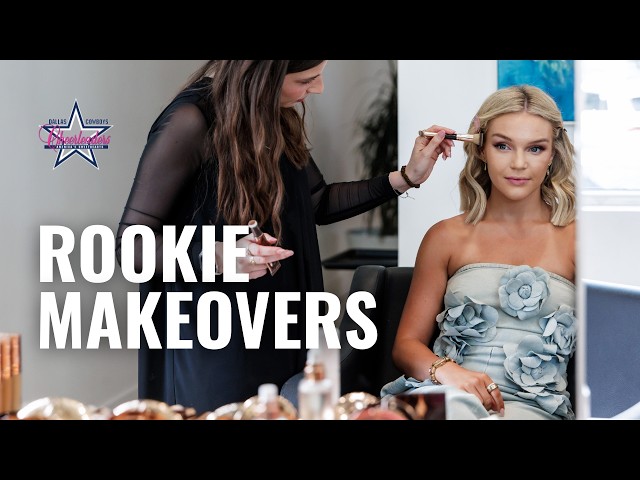 DCC ROOKIE MAKEOVERS VLOG | Dallas Cowboys Cheerleaders