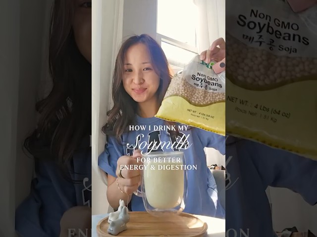 Did you know this about soymilk?😌🥛