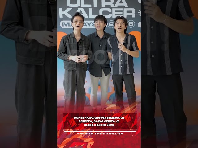 Dukes Rancang Persembahan Berbeza, Bawa Cerita Ke Ultra Kalcer 2026. #boom #Dukes #ultrakalcer2026