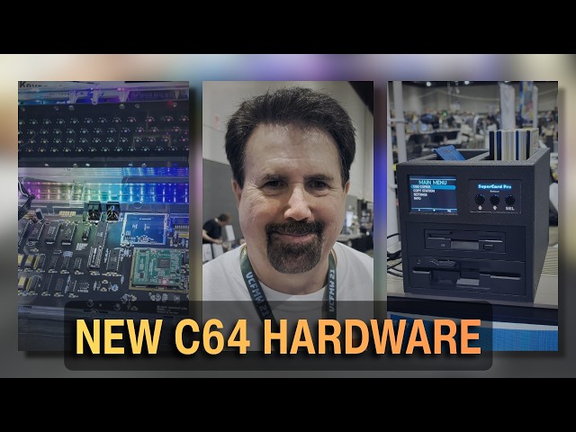 We're Getting 20MHz Commodore 64 CPUs?! // Jim Drew VCF Midwest Interview