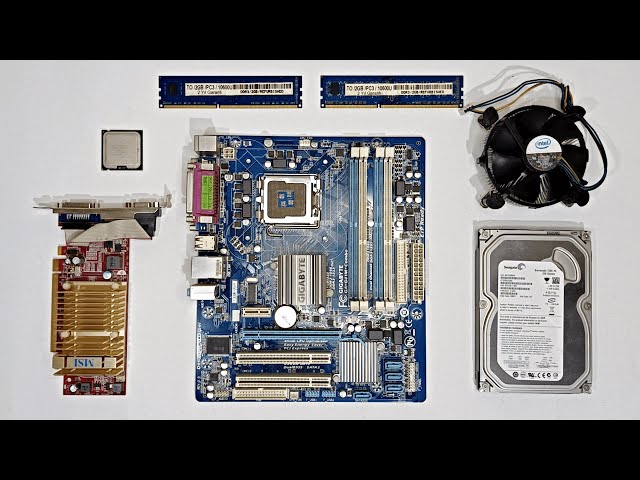 Core 2 Quad Q8400 + ATi HD4350 Retro Low Budget PC Build! | Test in 10 Games #24