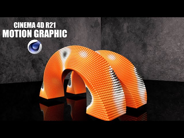 Cinema 4D R21 Tutorial - Motion Graphic Animation