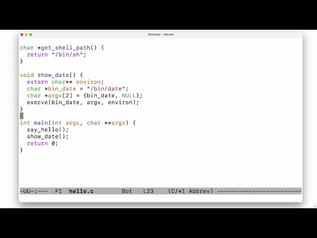 Netsec Return Oriented Programming 2 - Example Program