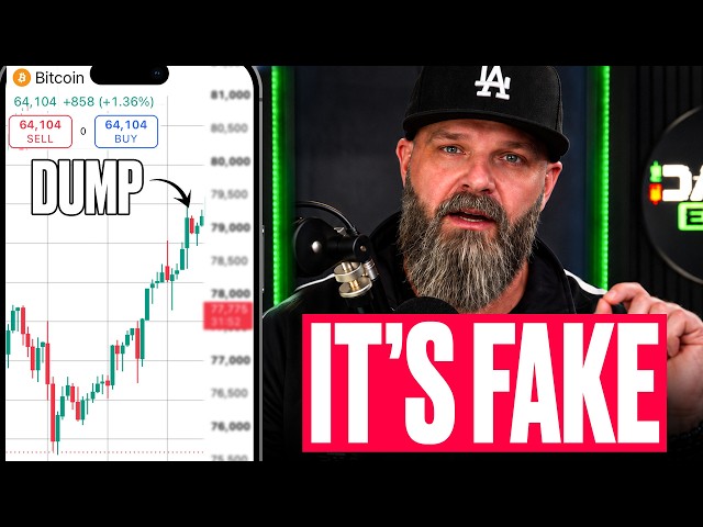 Is This Just Another Monday FAKE Pump? + Bitcoin, Gold, NAS100 & Oil