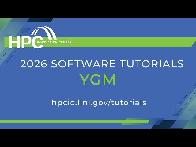 Tutorials 2026: YGM