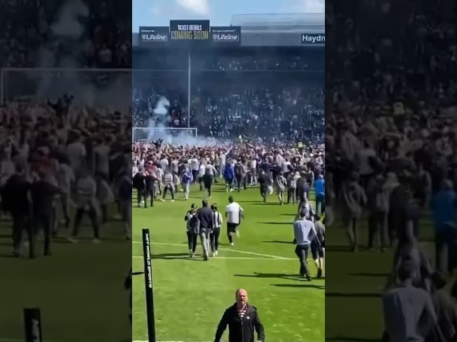 The Goals That Sent Notts County To Wembley & Completed AMAZING Comeback + Pitch Invasion!