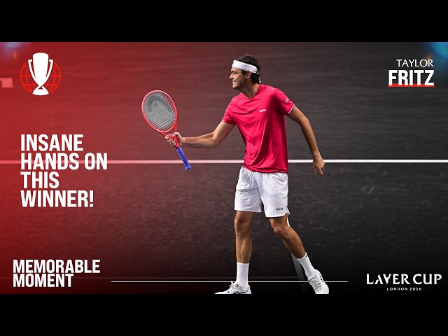 Taylor Fritz Whips an Amazing Winner! | Laver Cup 2026