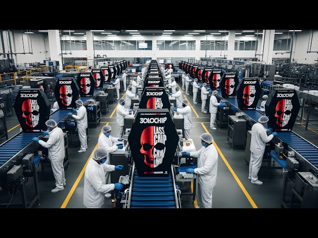 Inside Jolo Chips Factory | World’s Spiciest Chips Full Process