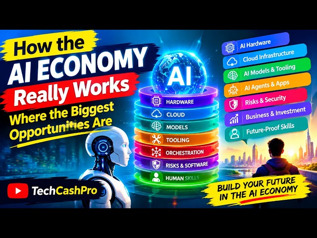 How the AI Economy Really Works: Where the Biggest Opportunities Are #ai #futureofai #TechCashPro