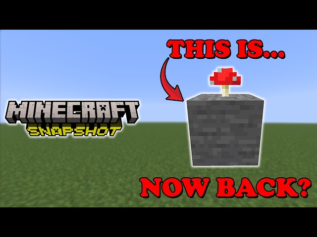 Mushroom Caves Are Back in Minecraft?? | Minecraft 26.4 Snapshot 1