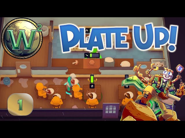 PlateUp! Co-op with Alnilana, Episode 1: Running a Restaurant - Let's Play