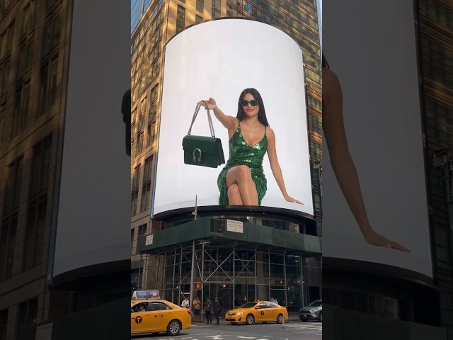 GUCCI AI Bill Board Ad FREE #shorts #aiads #billboardads