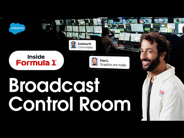 How the Formula 1® Broadcast Team Stays in Sync with Slack
