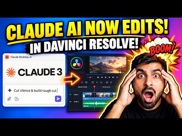 DaVinci Resolve 21.1 Claude AI Integration: Full MCP Setup & Workflow Tutorial⁠