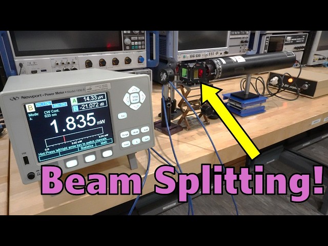 TSP #347 - Hacking an Optical Power Meter: Newport 1936 Repair & Photodiode Power Sensor Experiments