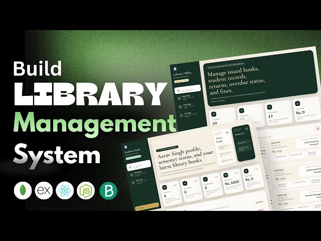 Build a Library Management System using MERN Stack | Complete MERN Stack Project