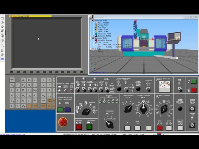 How to Home FANUC GE Series 21i-MB Milling Machine | Step-by-Step Referencing Procedure