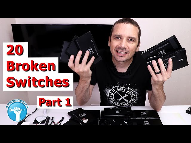 I Paid $1,815 for 20 Broken Nintendo Switches - Let's Make Some Money!