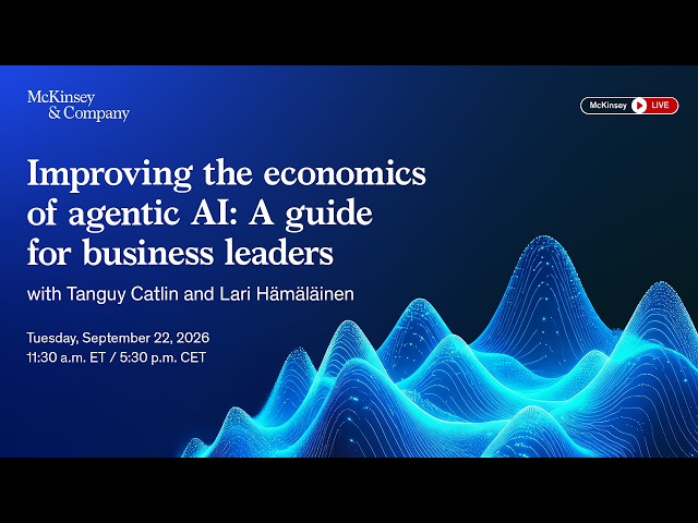 Improving the economics of agentic AI: A guide for business leaders