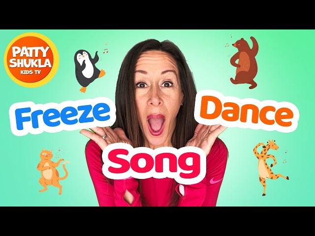 Learn Dance Song for Children STOP Follow Directions | Patty Shukla | Freeze Dance