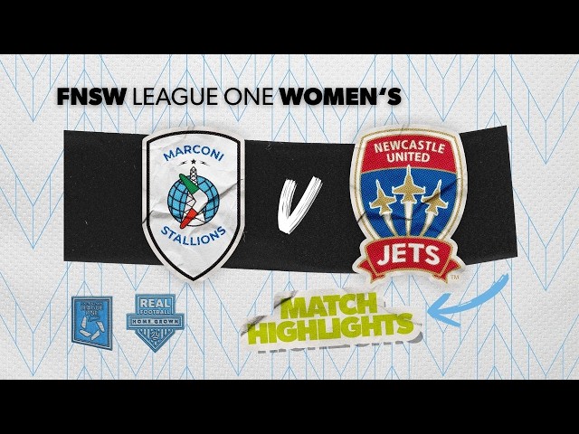 FNSW League One Women's Round 23 Highlights - Marconi Stallions v Newcastle Jets