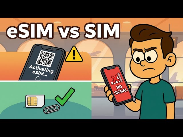 eSIM vs Physical SIM — Which One Should You Use?