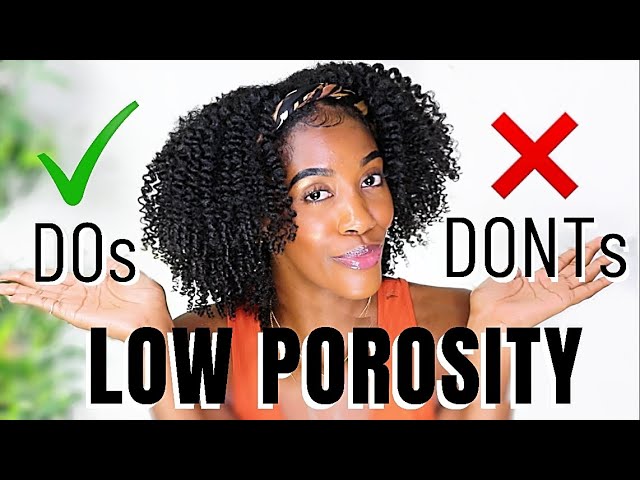 LOW POROSITY DOs AND DONTs *IMPORTANT* - If You Are Low Porosity, PLEASE WATCH | NATURAL HAIR