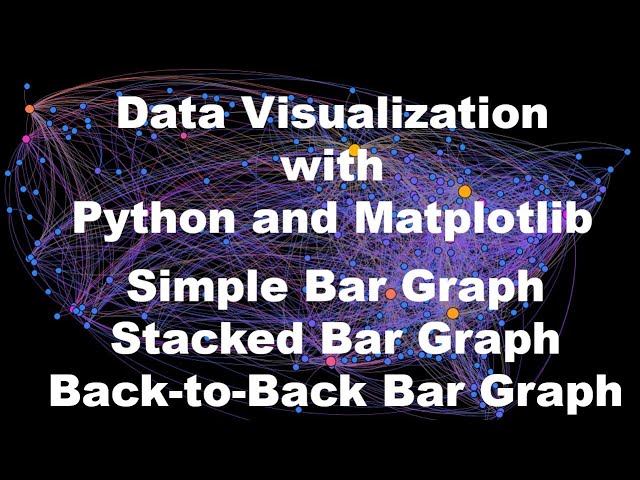 Bar Graphs- Simple, Stacked, Back-to-Back - P4
