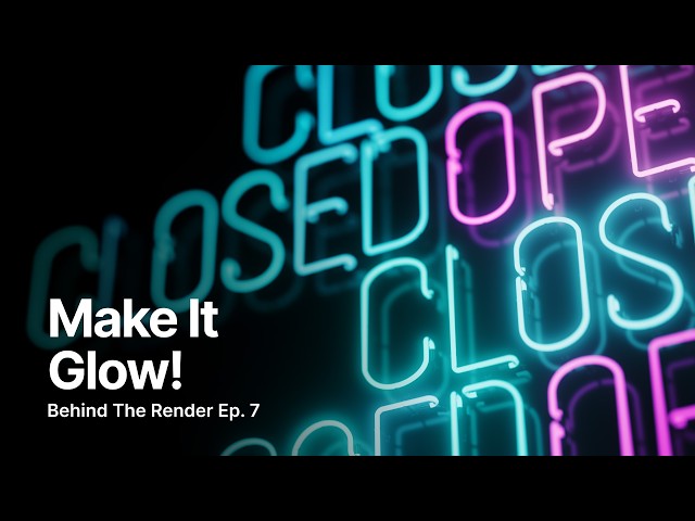 How to Create Realistic Neon in Cinema 4D | Behind the Render Ep. 7