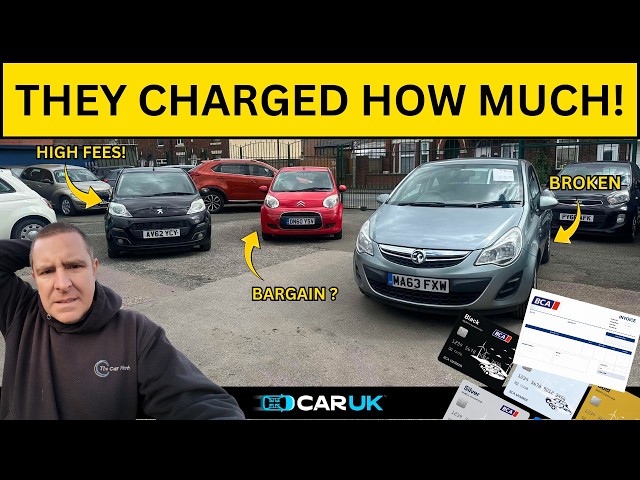 THE TRUE COST OF BUYING CHEAP CARS FROM BCA CAR AUCTIONS