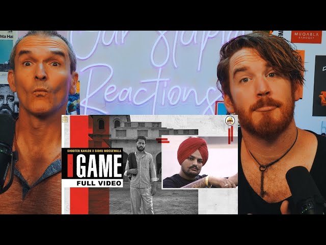GAME - Shooter Kahlon | Sidhu Moose Wala | REACTION!!